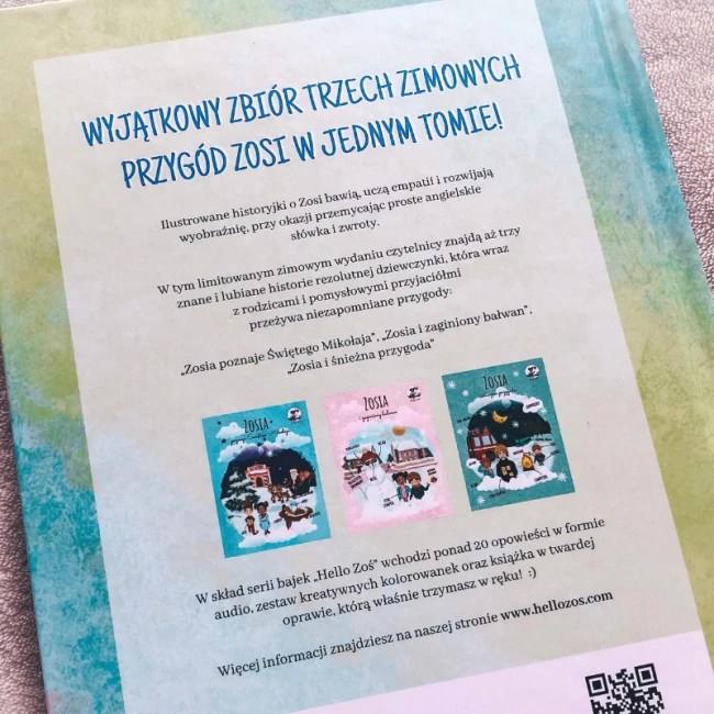 Książka "Zimowe przygody Zosi": Marta Stojanowa