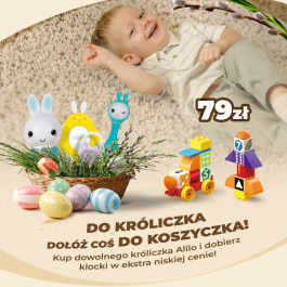 Klocki magnetyczne Alilo (30 elementów)