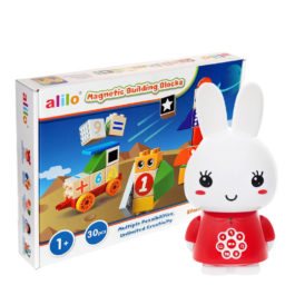 Zestaw: Alilo Honey Bunny G6 + klocki magnetyczne Alilo (30 el.)