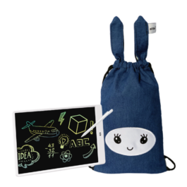 Zestaw: Magiczna tablica Alilo + torba Funny Bunny Bag DUŻA