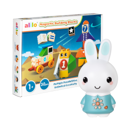 Zestaw: Alilo Honey Bunny G6PRO + klocki magnetyczne Alilo (30 el.)