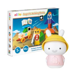 Zestaw: Alilo Baby Bunny G9S+ + klocki magnetyczne Alilo (30 el.)
