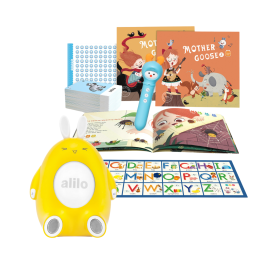 Zestaw: Alilo Happy Bunny P1 + interaktywne pióro edukacyjne Alilo D3C