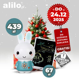 Zestaw: Alilo Honey Bunny G6PRO + magiczna tablica Alilo