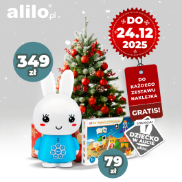 Zestaw: Alilo Honey Bunny G6 + klocki magnetyczne Alilo (30 el.)