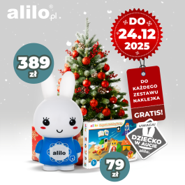 Zestaw: Alilo Big Bunny G7C + klocki magnetyczne Alilo (30 el.)