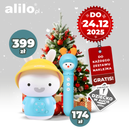 Zestaw: Alilo Baby Bunny G9S+ + interaktywne pióro edukacyjne Alilo D3C