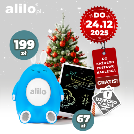 Zestaw: Alilo Happy Bunny P1 + magiczna tablica Alilo