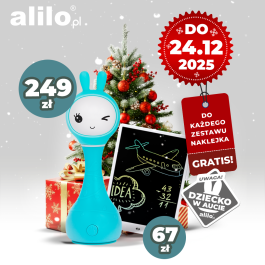 Zestaw: Alilo Smarty Bunny R1 + magiczna tablica Alilo